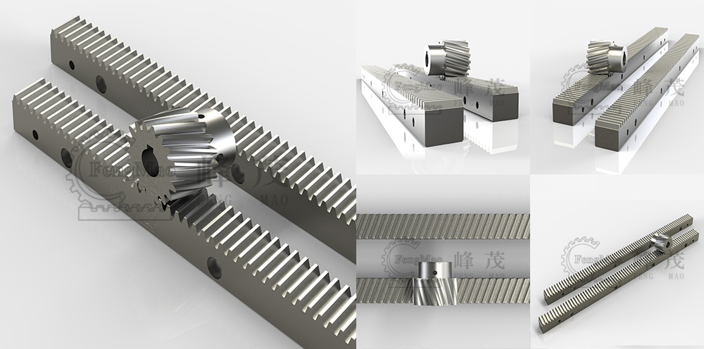精密斜齒條模數1-10DIN7級產品展示